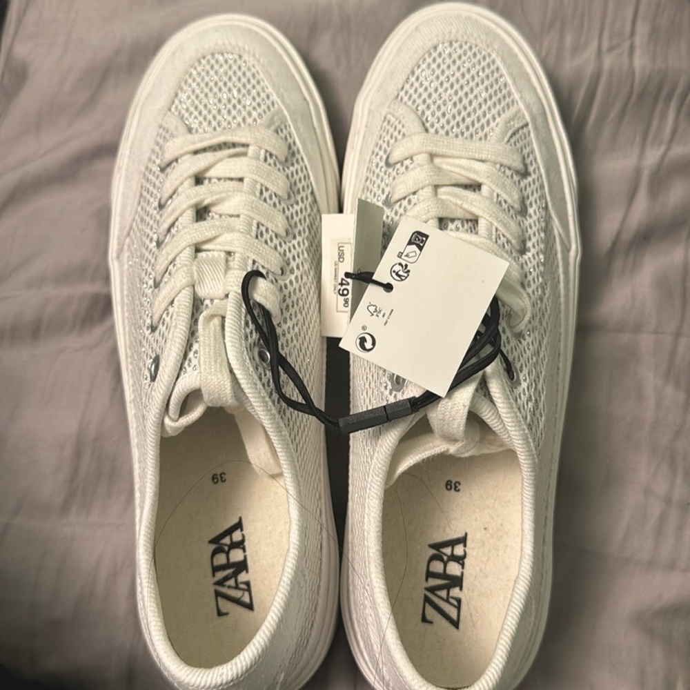 BRAND NEW ZARA CASUAL FABRIC SNEAKERS